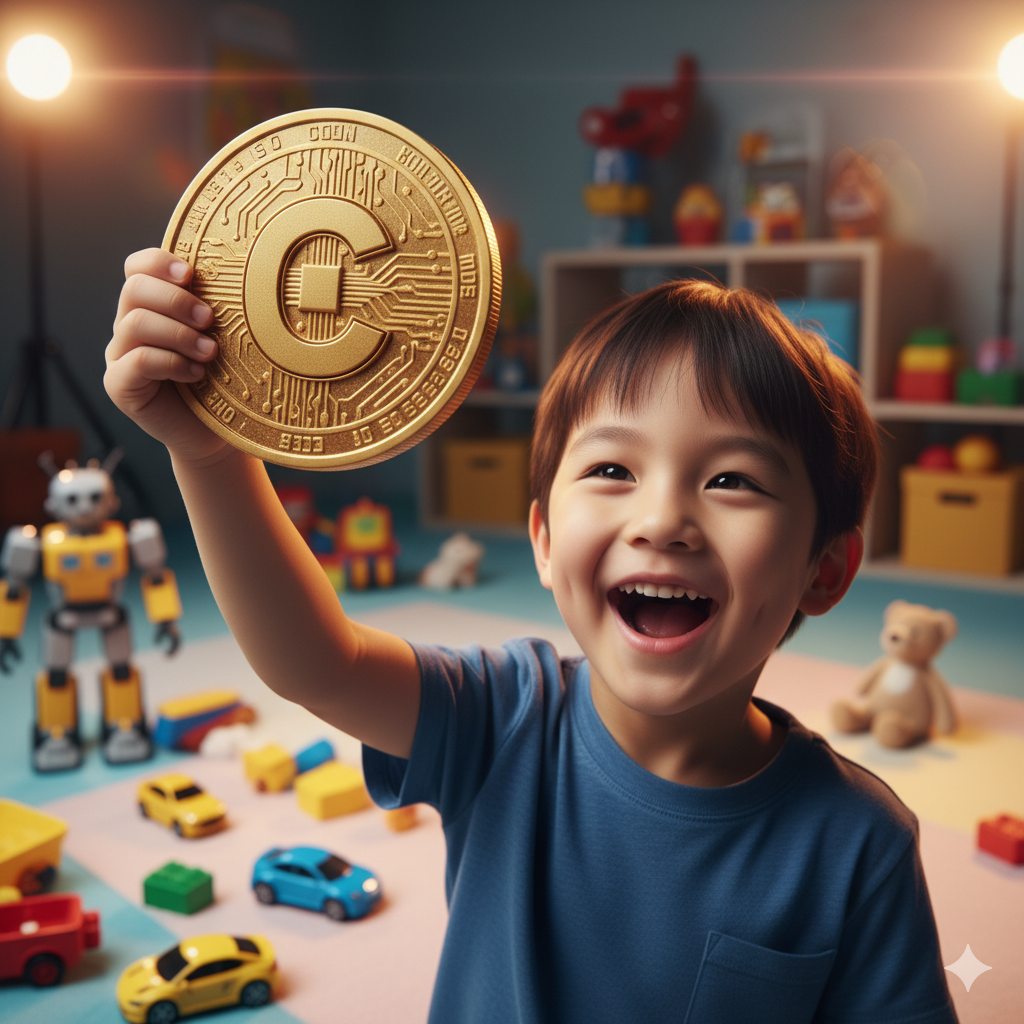 충격! 5살 아들에게 ‘코인’을 줬더니 벌어진 일